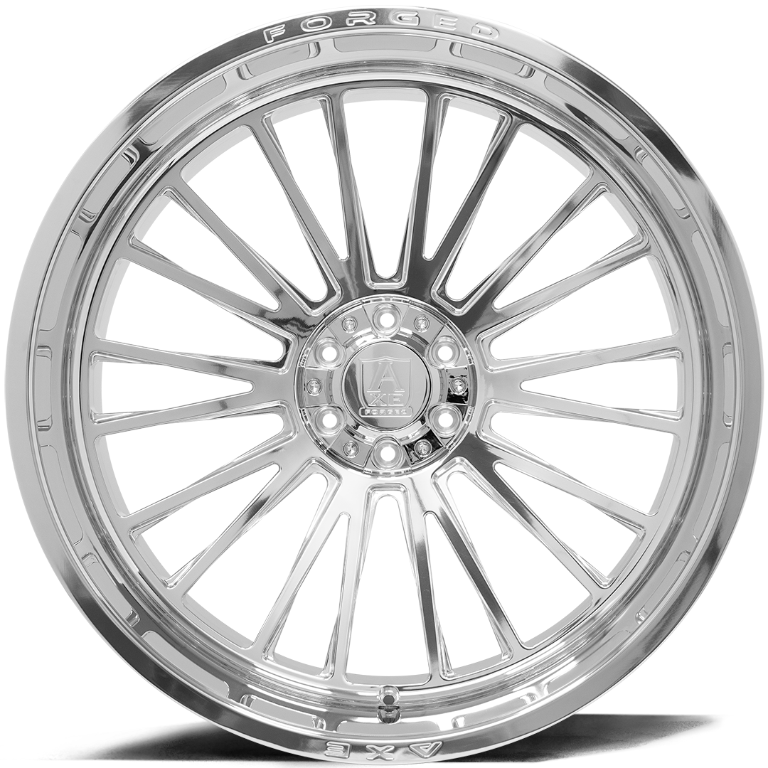 AXE WHEELS AF7 Forged FULLY POLISHED 22x12 ET-44 8x180 (Square Set of 4)