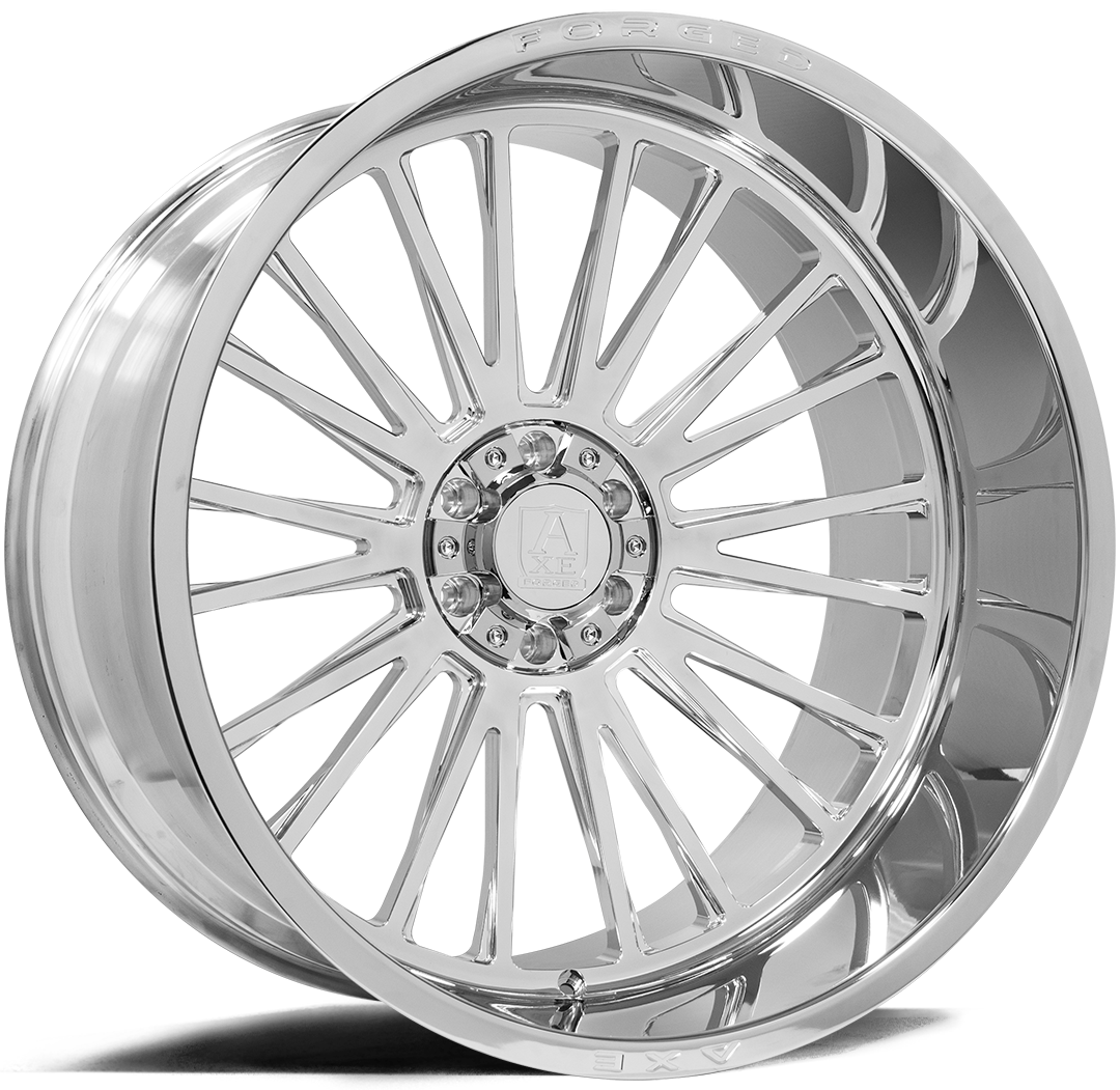AXE WHEELS AF7 Forged FULLY POLISHED 22x12 ET-44 8x180 (Square Set of 4)