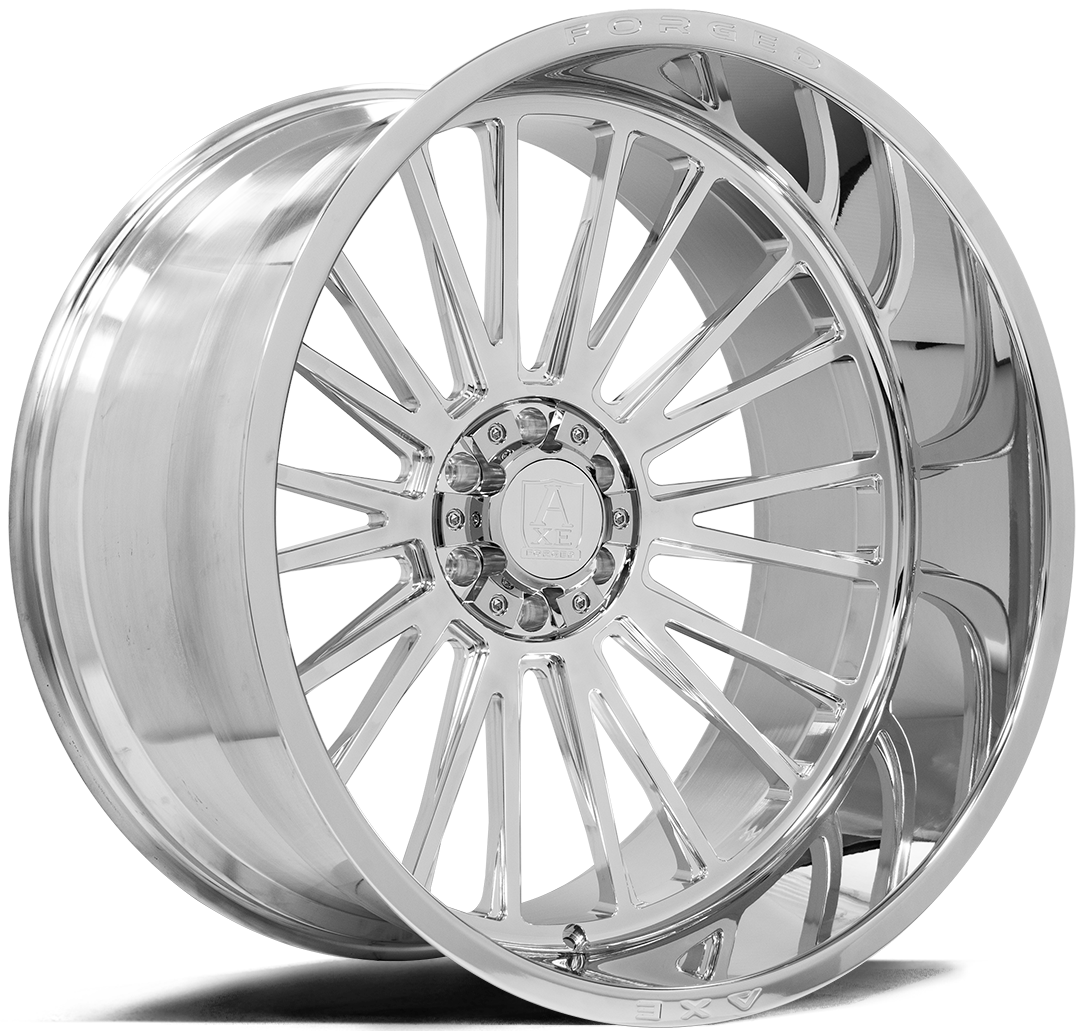 AXE WHEELS AF7 Forged FULLY POLISHED 22x12 ET-44 8x180 (Square Set of 4)