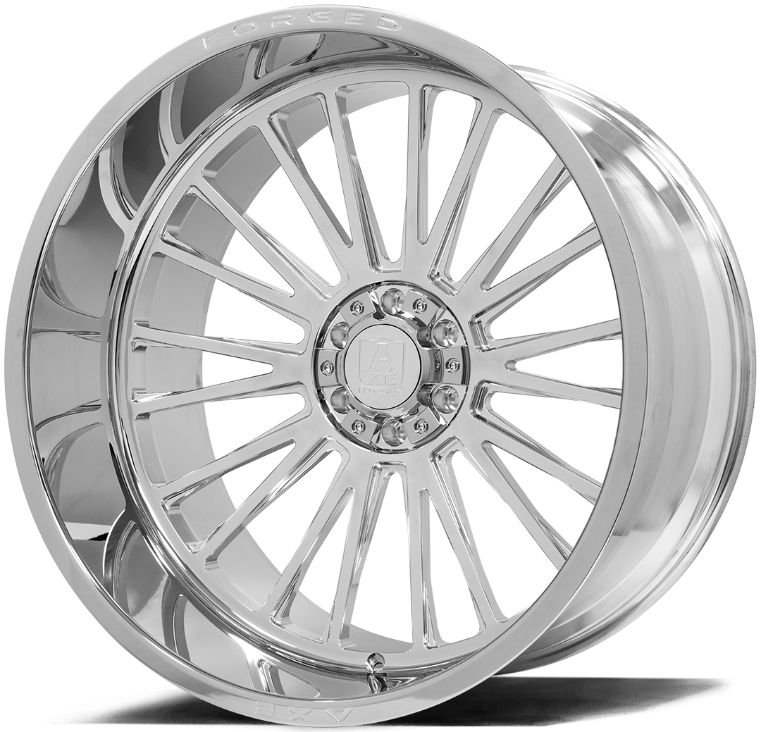 AXE WHEELS AF7 Forged FULLY POLISHED 22x12 ET-44 8x180 (Square Set of 4)