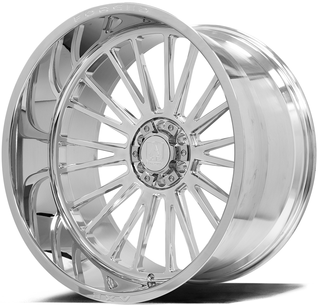 AXE WHEELS AF7 Forged FULLY POLISHED 22x12 ET-44 8x180 (Square Set of 4)