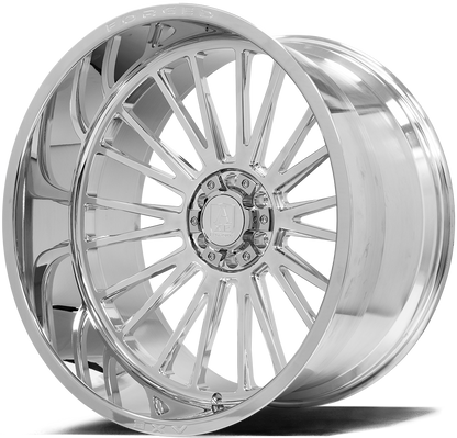 AXE WHEELS AF7 Forged FULLY POLISHED 22x12 ET-44 8x180 (Square Set of 4)
