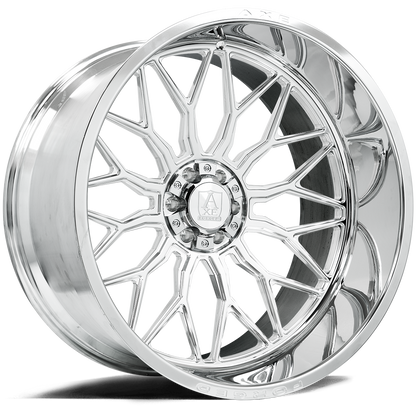 AXE WHEELS AF8 Forged FULLY POLISHED 24x14 ET-76 8x180 (Square Set of 4)