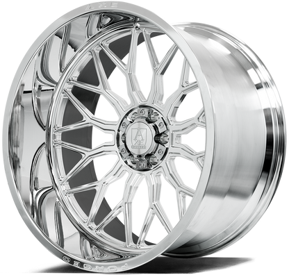 AXE WHEELS AF8 Forged FULLY POLISHED 24x14 ET-76 8x180 (Square Set of 4)