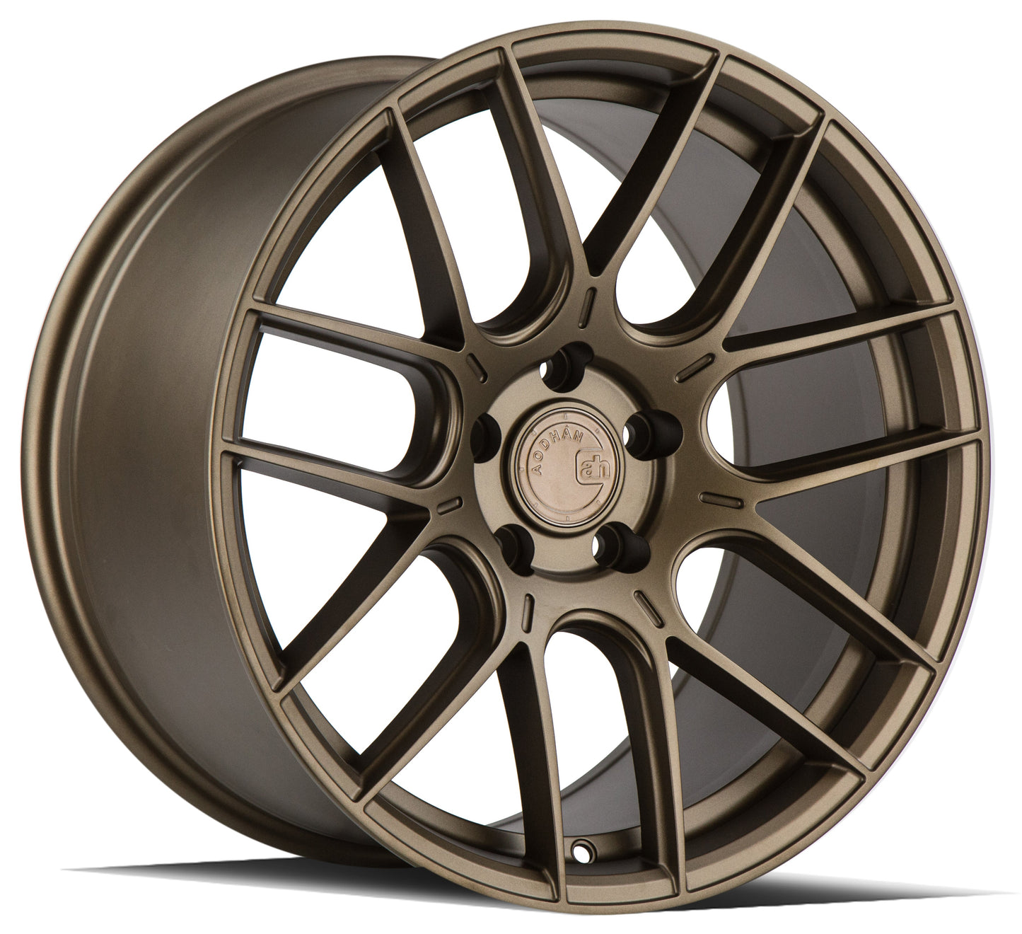 Aodhan AH-X Matte Bronze - 18x8.5 +35 / 18x9.5 +35 5x120 (Staggered Set of 4)