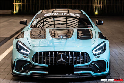 2015-2021 Mercedes Benz AMG GT/GTS/GTC/GTR IMPII Performance Carbon Fiber Hood - DarwinPRO Aerodynamics
