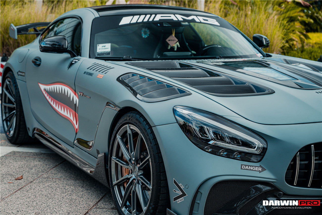 2017-2021 Mercedes Benz AMG GTC IMPII  Carbon Fiber Side Skirts - DarwinPRO Aerodynamics