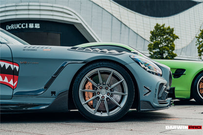 2017-2021 Mercedes Benz AMG GTC IMPII  Carbon Fiber Side Skirts - DarwinPRO Aerodynamics