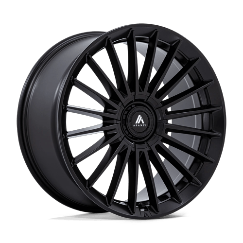 Asanti AB048 Viceroy – 20x9 5x115 / 5x120 Matte Black (Square Set of 4)
