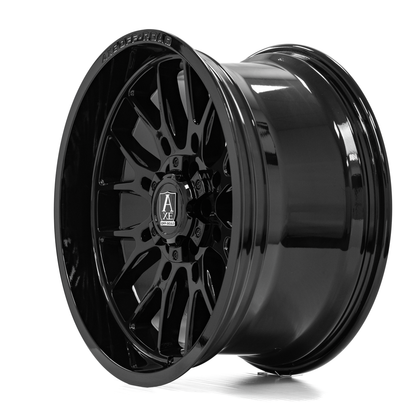 AXE WHEELS ATLAS GLOSS BLACK 20x10 ET-19 6x139 (Square Set of 4)