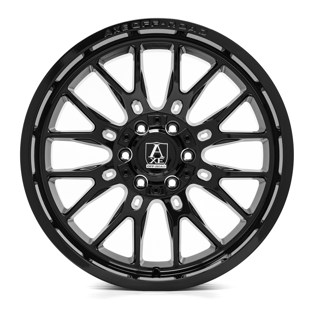 AXE WHEELS ATLAS GLOSS BLACK 20x10 ET-19 6x139 (Square Set of 4)