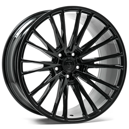 AXE WHEELS CF2 GLOSS BLACK 22x10.5 ET25,32,35,38 5x130 (Square Set of 4)