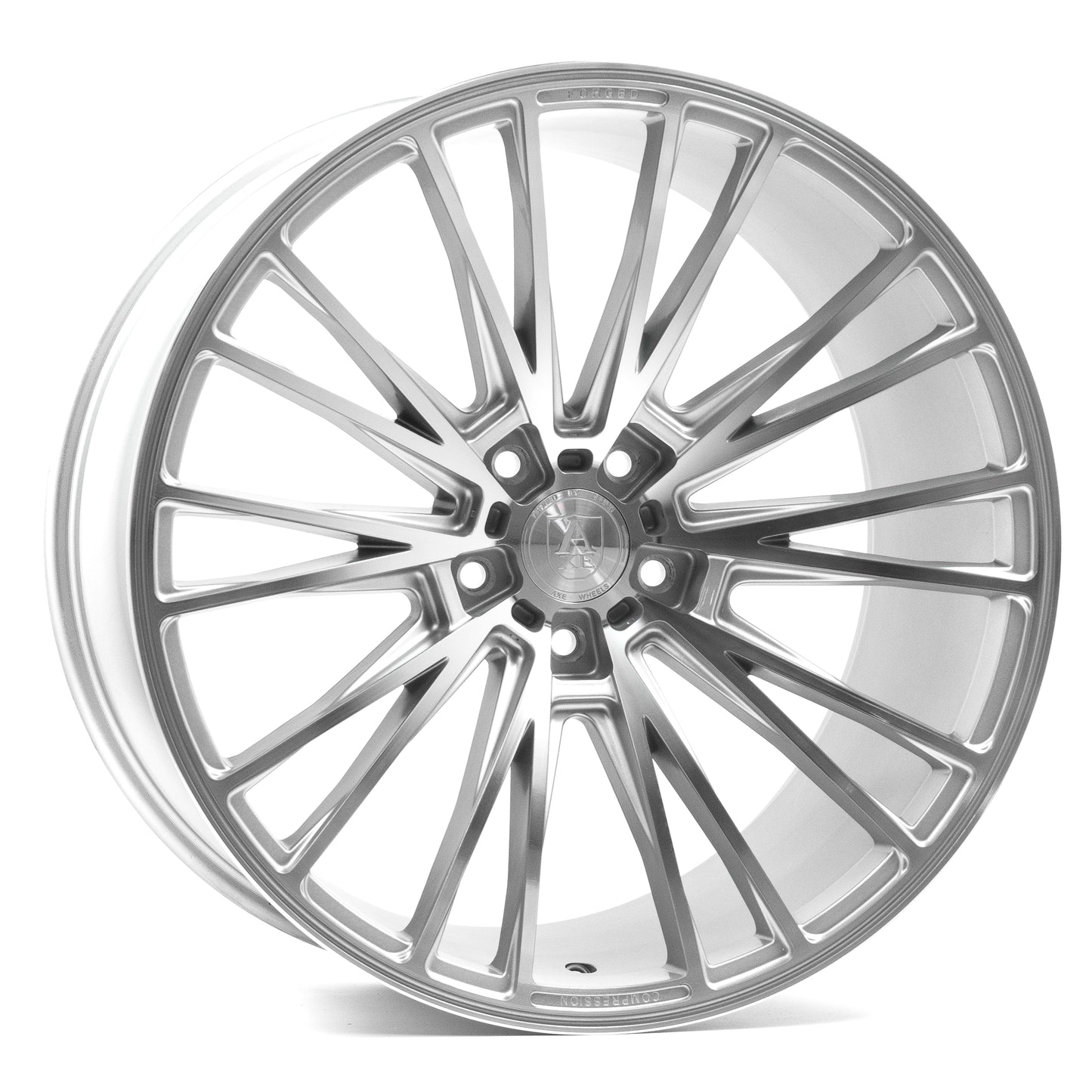AXE WHEELS CF2 SILVER 22x9 ET25,32,35,38 5x114 (Square Set of 4)