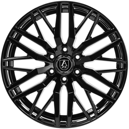AXE WHEELS EX30 Sprinter GLOSS BLACK 20x8.5 ET45 6x130 (Square Set of 4)
