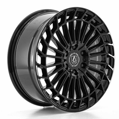 AXE WHEELS EX45 GLOSS BLACK 20x8 ET45 6x120 (Square Set of 4)
