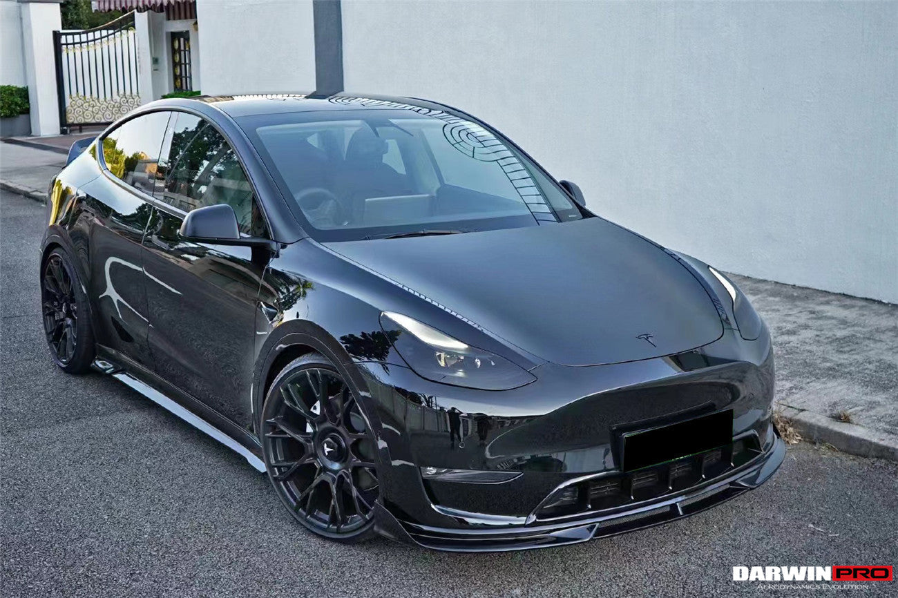 2020-2023 Tesla Model Y IMP Performance Carbon Fiber Side Skirts - DarwinPRO Aerodynamics