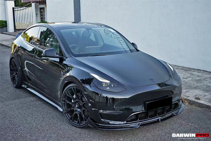 2020-2023 Tesla Model Y IMP Performance Carbon Fiber Side Skirts - DarwinPRO Aerodynamics