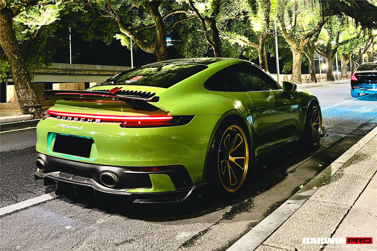 2019-2023 Porsche 911 992 Carrera/Targa S/4/4S/GTS SD-Sport Design Rear Lip (Dont Fit Normal Bumper) - DarwinPRO Aerodynamics
