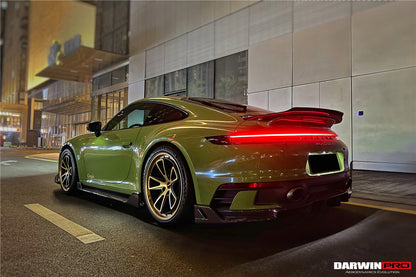 2019-2023 Porsche 911 992 Carrera/Targa S/4/4S SD-Sport Design Modl BKSS Style Rear Lip - DarwinPRO Aerodynamics