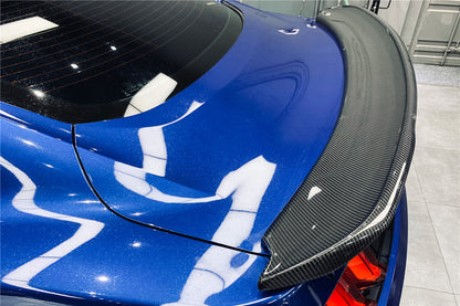 2015-2023 Ford Mustang BM Style Carbon Fiber Trunk Spoiler - Carbonado
