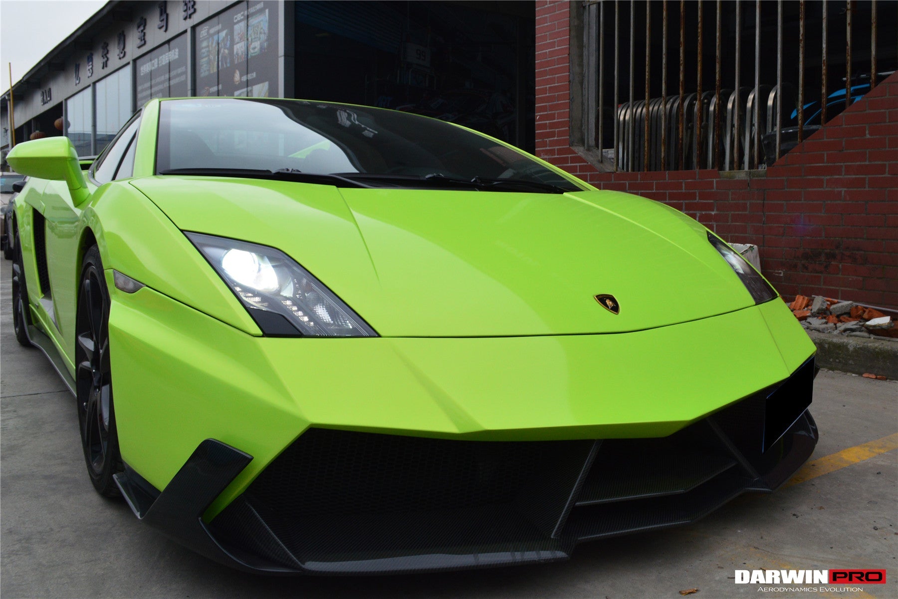 2009-2014 Lamborghini Gallardo VF Style Front Bumper - DarwinPRO Aerodynamics