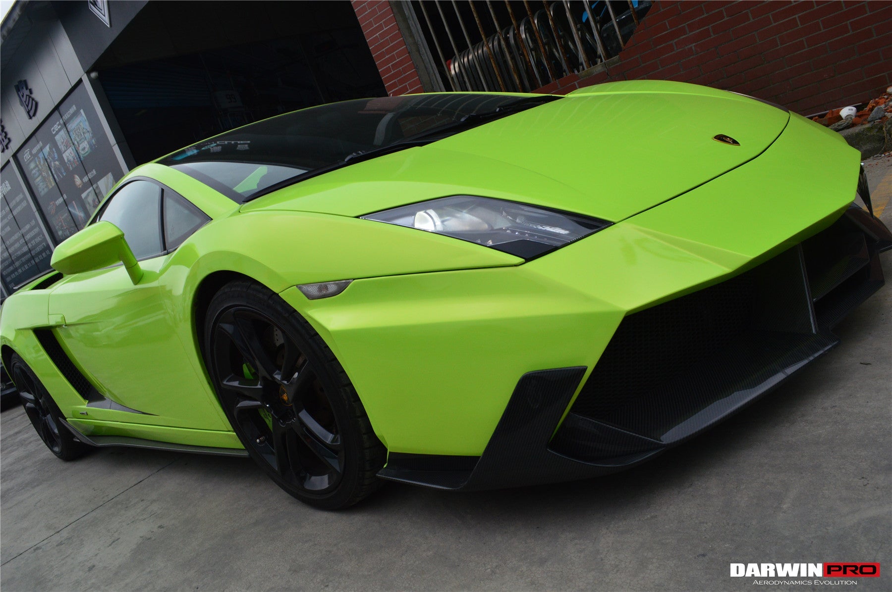 2009-2014 Lamborghini Gallardo VF Style Front Bumper - DarwinPRO Aerodynamics