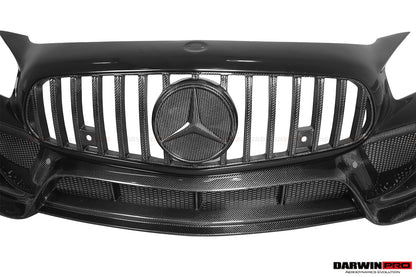 2015-2016 Mercedes Benz AMG GT/GTS IMP Performance Part Carbon Fiber Front Bumper w/ Grill - DarwinPRO Aerodynamics