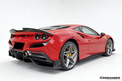 2019-2024 Ferrari F8 MSY Style Autoclave Carbon Fiber Rear Diffuser