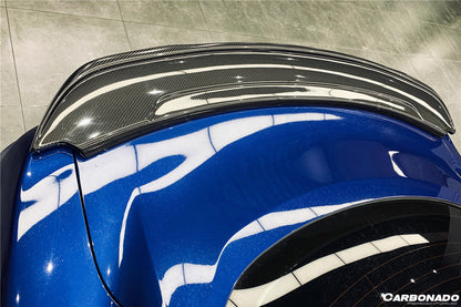 2014-2022 Ford Mustang BM Style Carbon Fiber Trunk Spoiler - Carbonado