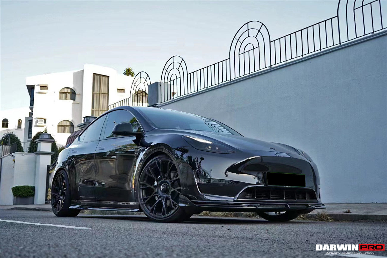 2020-2023 Tesla Model Y IMP Performance Carbon Fiber Side Skirts - DarwinPRO Aerodynamics