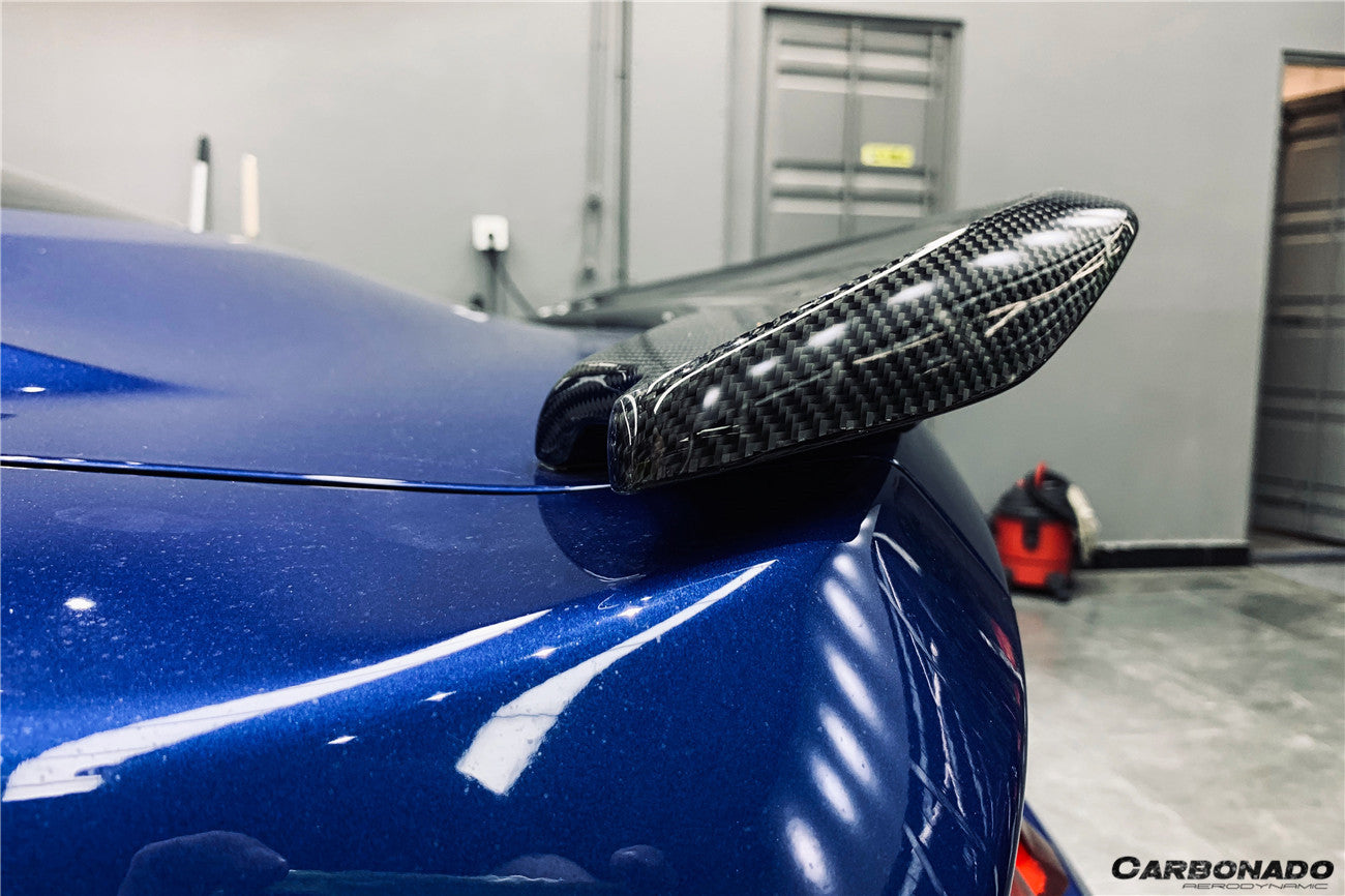 2014-2022 Ford Mustang BM Style Carbon Fiber Trunk Spoiler - Carbonado