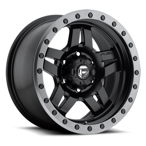 Fuel Off-Road Anza D557 15x8 -18 5x114.3mm 72.6mm Matte Black