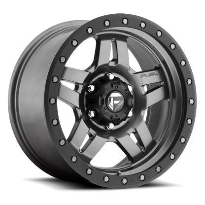 Fuel Off-Road Anza D558 15x8 -18 5x114.3mm 72.6mm Matte Gunmetal