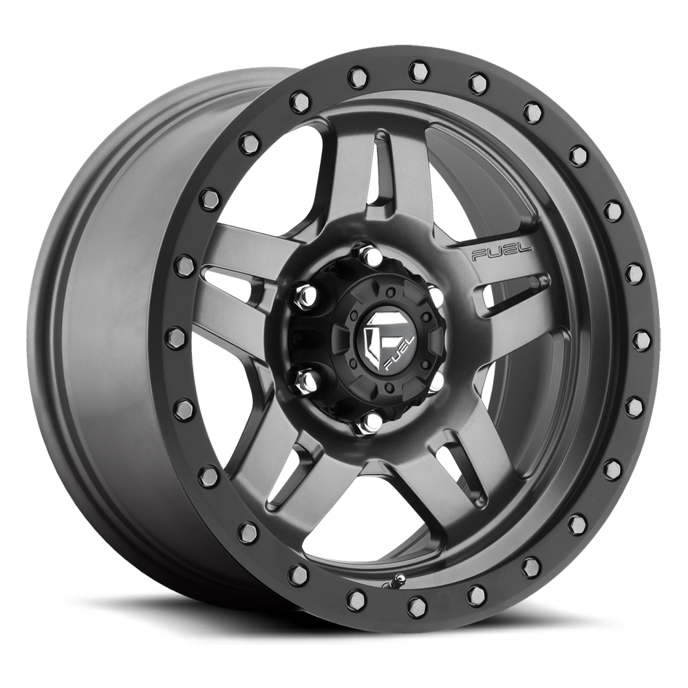 Fuel Off-Road Anza D558 17x8.5 +6 6x139.7mm 78.1mm Matte Gunmetal