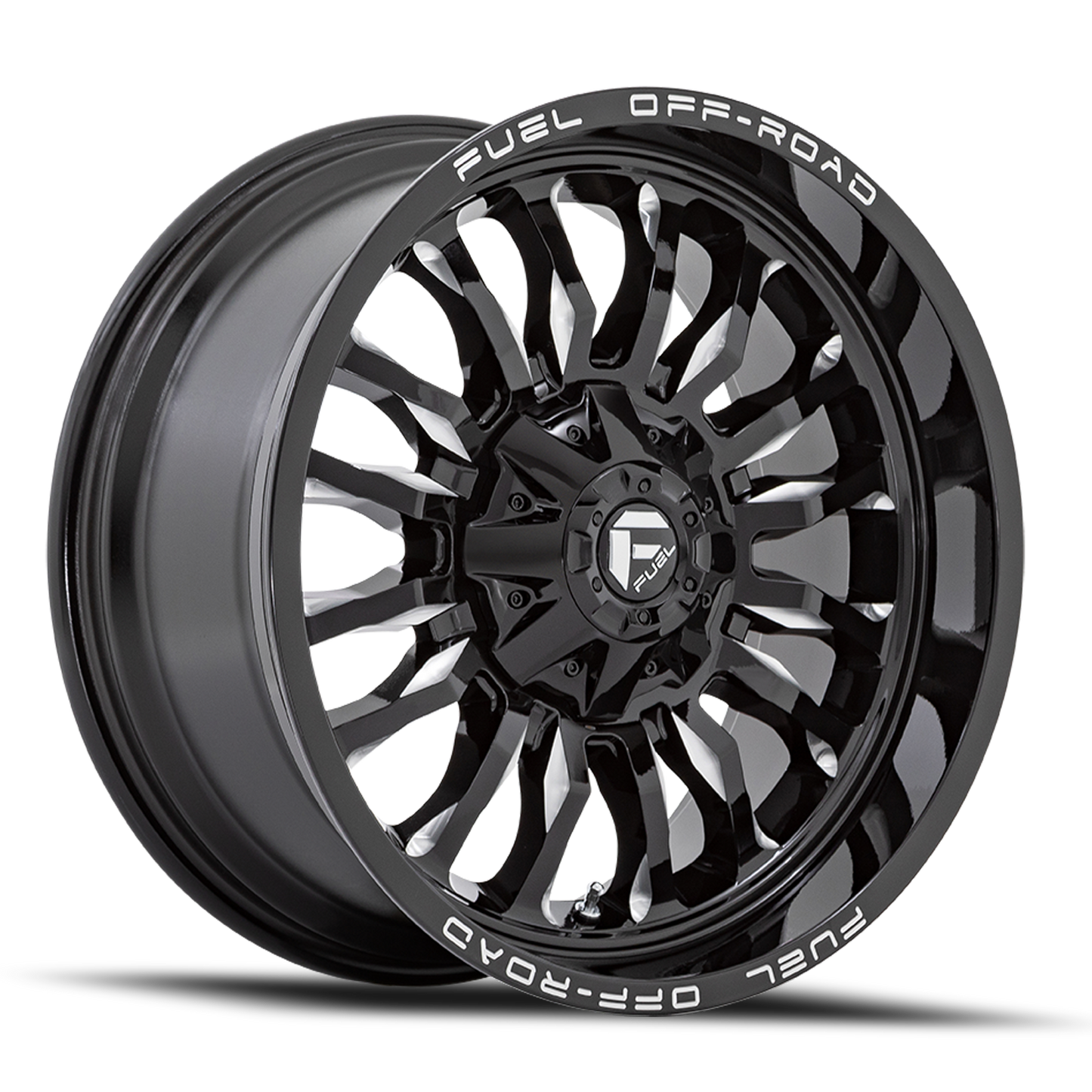 Fuel Off-Road Arc D795 20x9 +1 8x165.1mm 125.1mm Gloss Black Milled