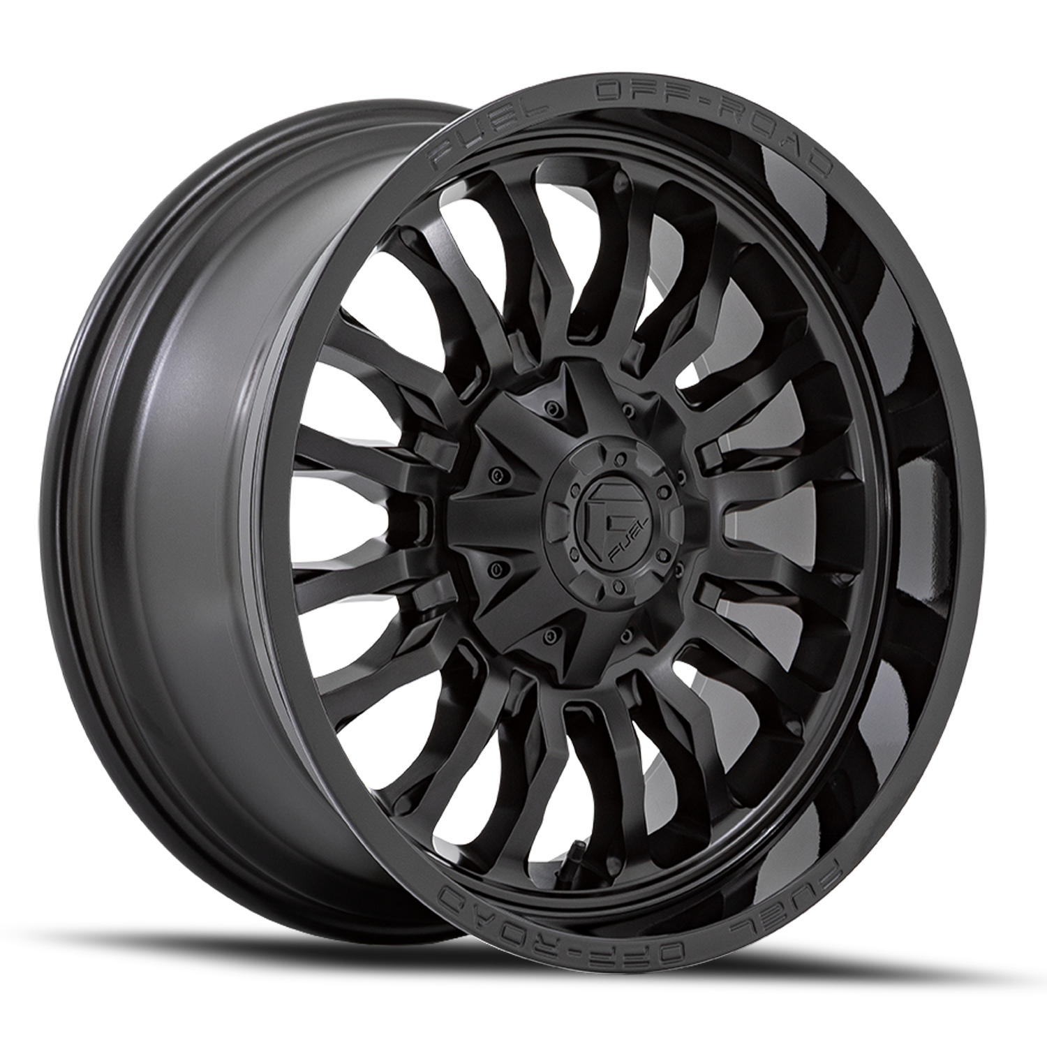 Fuel Off-Road Arc D796 22x10 -18 8x165.1mm 125.1mm Matte Black Gloss Black Lip