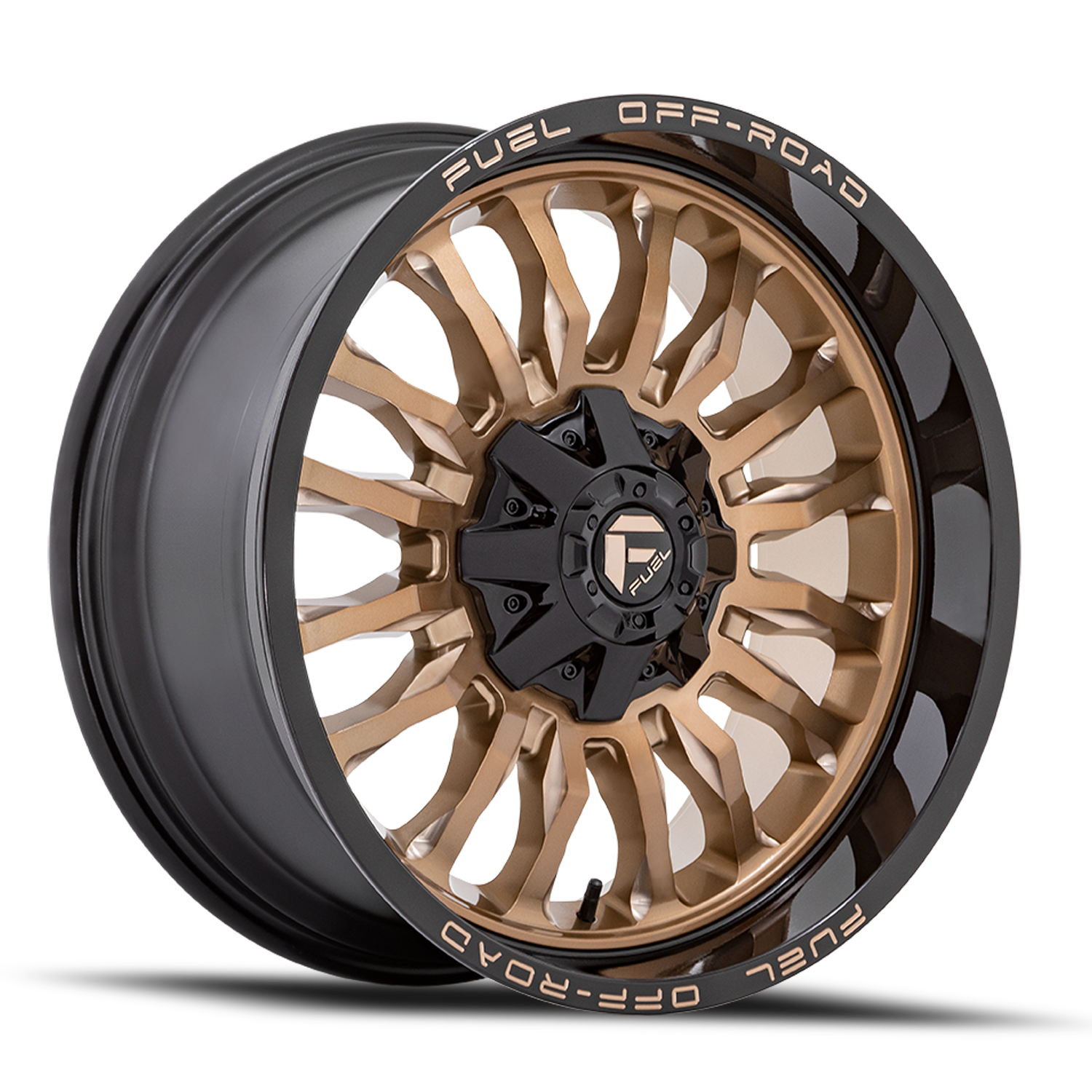 Fuel Off-Road Arc D797 22x12 -44 6x135/6x139.7mm 106.1mm Platinum Bronze Black Lip
