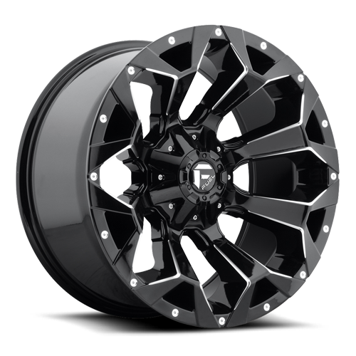 Fuel Off-Road Assault D576 17x9 +1 5x114.3/5x127mm 78.1mm Gloss Black Milled