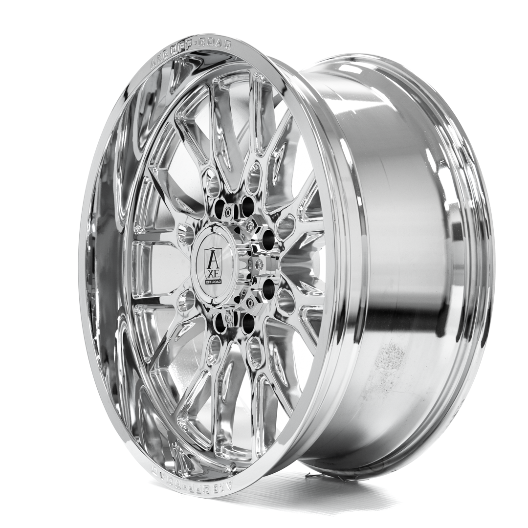 AXE WHEELS ATLAS CHROME 24x10 ET-19 8x170 (Square Set of 4)