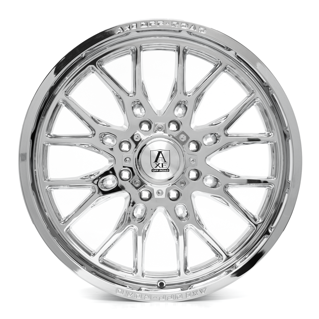 AXE WHEELS ATLAS CHROME 24x10 ET-19 8x180 (Square Set of 4)