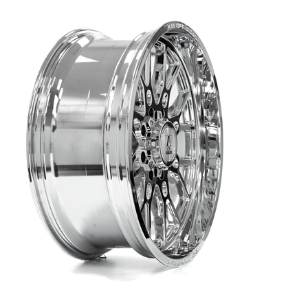 AXE WHEELS ATLAS CHROME 24x10 ET-19 8x165 (Square Set of 4)