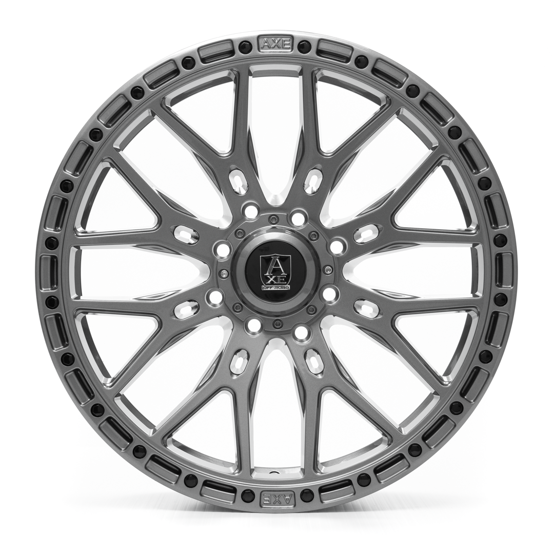 AXE WHEELS ATLAS UTV GREY 20x7 ET10 4x137 (Square Set of 4)