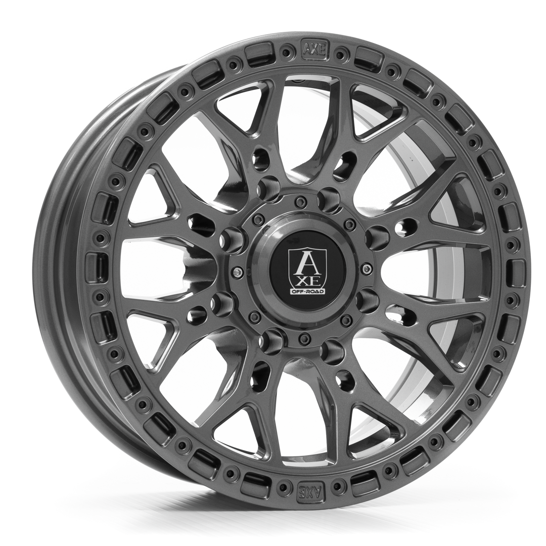 AXE WHEELS ATLAS UTV GREY 15x7 ET10 4x137 (Square Set of 4)