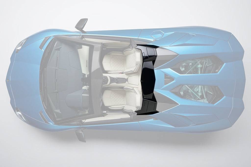 2011-2016 Lamborghini Aventador LP700 Roadster OE Style Carbon Fiber Convertible Roof Panel Replacement - Carbonado
