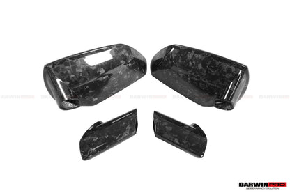 2011-2016 Lamborghini Aventador LP700 Coupe/Roadster Dry Carbon Fiber Mirror Housing eplacement - DarwinPRO Aerodynamics