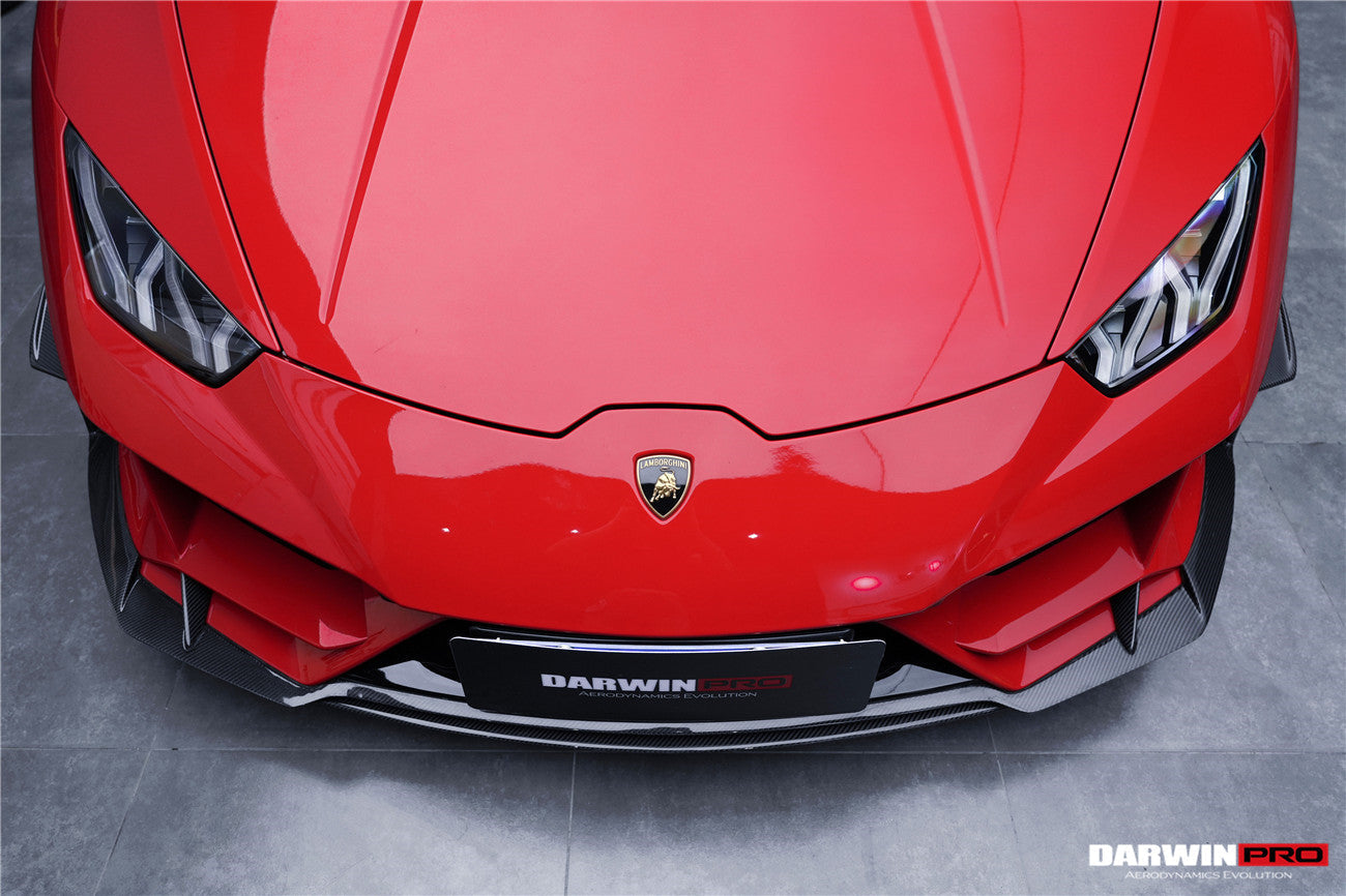 2015-2022 Lamborghini Huracan EVO 4WD ONLY BKSS Style Carbon Front Lip - DarwinPRO Aerodynamics
