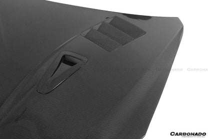 2008-2016 Nissan GTR R35 CBA/DBA BSE2 Style Carbon Fiber Hood - Carbonado Aero