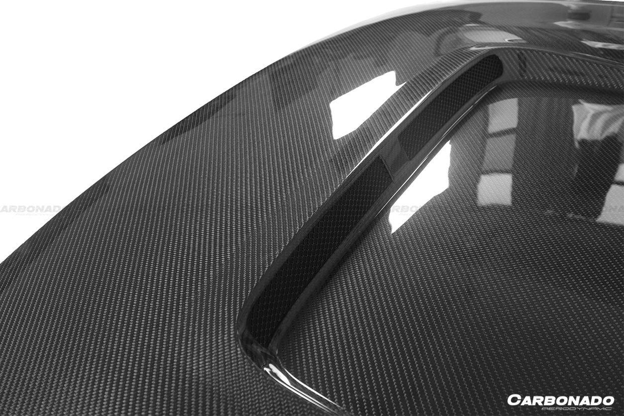 2008-2016 Nissan GTR R35 CBA/DBA BSE2 Style Carbon Fiber Hood - Carbonado Aero
