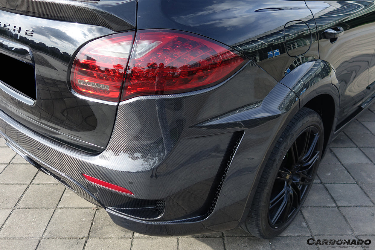 2011-2014 porsche Cayenne 958.1 HM Style Wide Body Kit - Carbonado