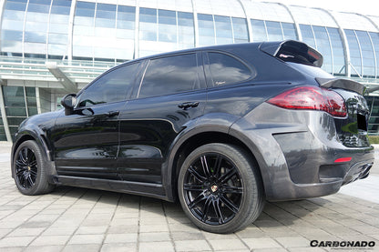 2011-2014 porsche Cayenne 958.1 HM Style Wide Body Kit - Carbonado